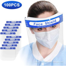Lightweight Transparent Safety Shield with Elastic Band